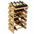 Razoredge 24 Bottle Dakota Wine Rack with Display Top - Unfinished RA3263721